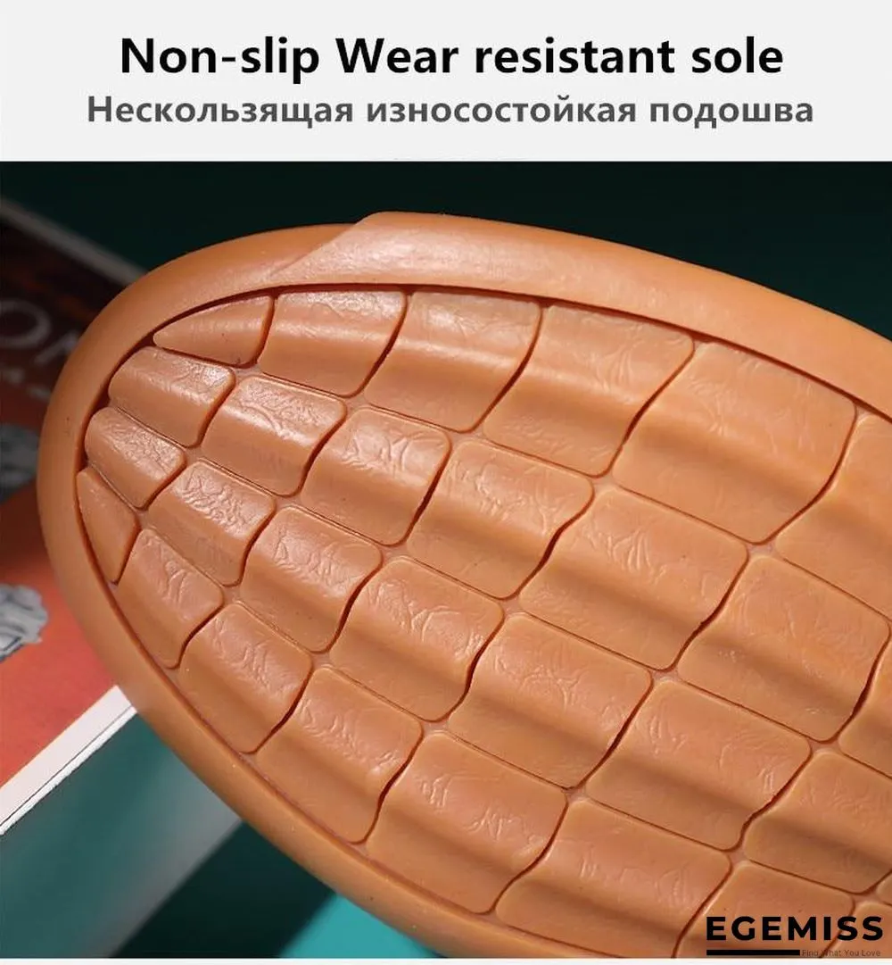 Casual Shoes Loafers Men Shoes Quality Handmade Leather Shoes Men Flats Moccasins Shoe | EGEMISS