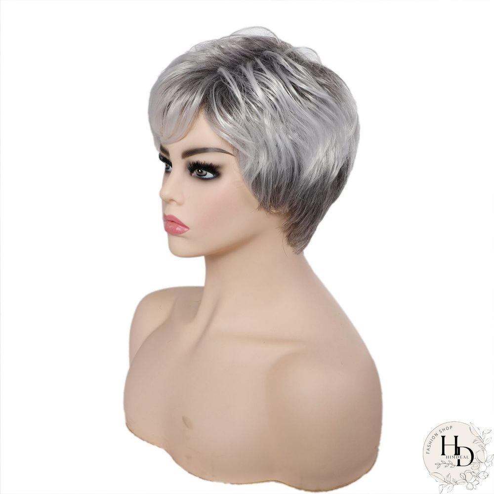 Wig Women's Chemical Fiber Short Wig Head Cover