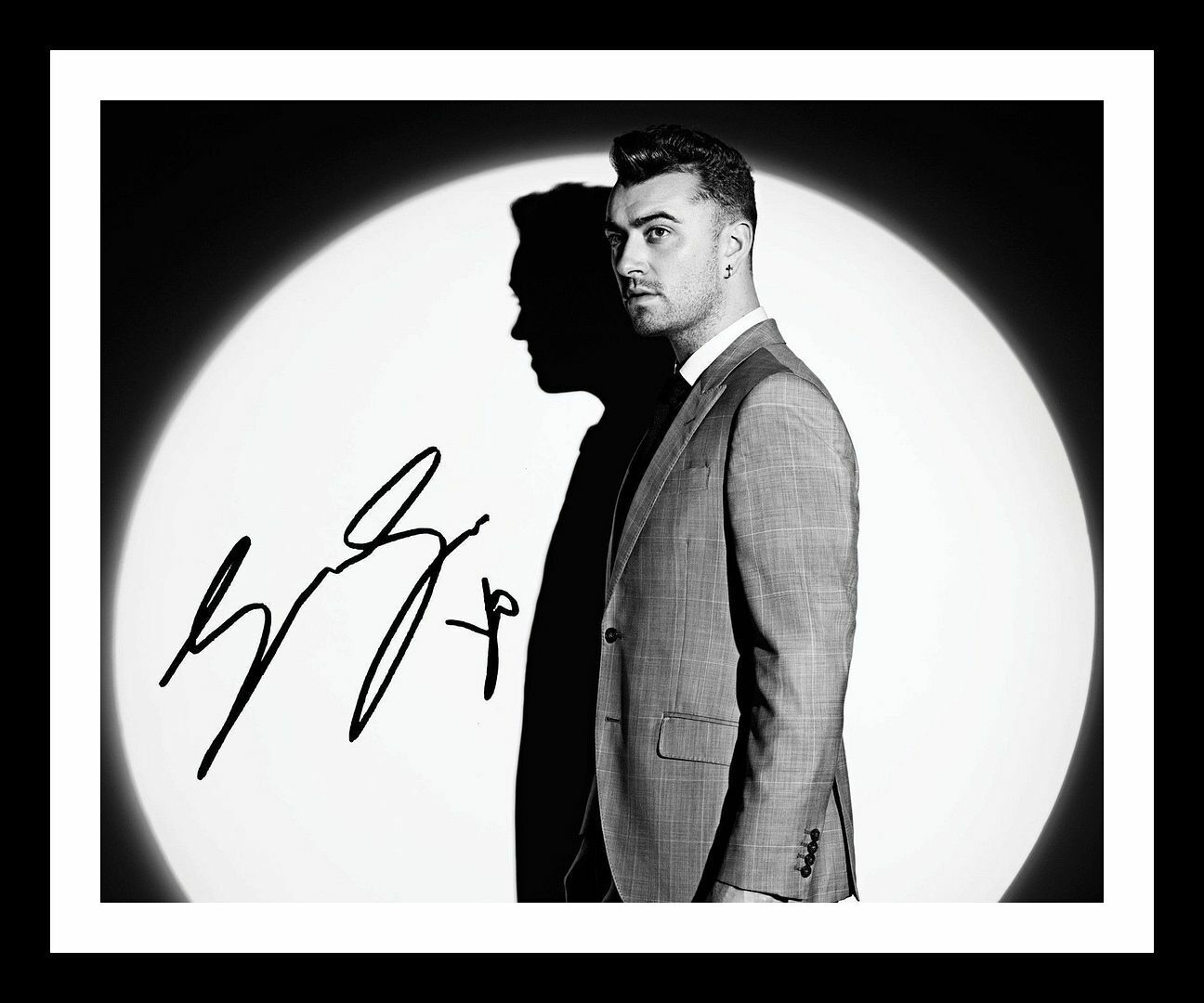 Sam Smith Autograph Signed & Framed Photo Poster painting