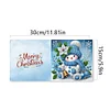 6pcs Diamond Painting Xmas Snowman Greeting Cards Congratulations Cards & Gifts