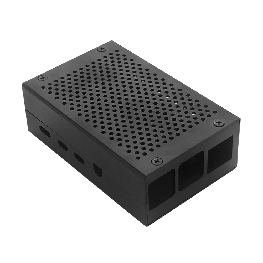 

Aluminum Alloy Enclosure Metal Case Box Shell for Raspberry Pi 4 Model B 4B, 501 Original