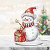 DIY Christmas Bird Santa Diamond Painting Ornaments
