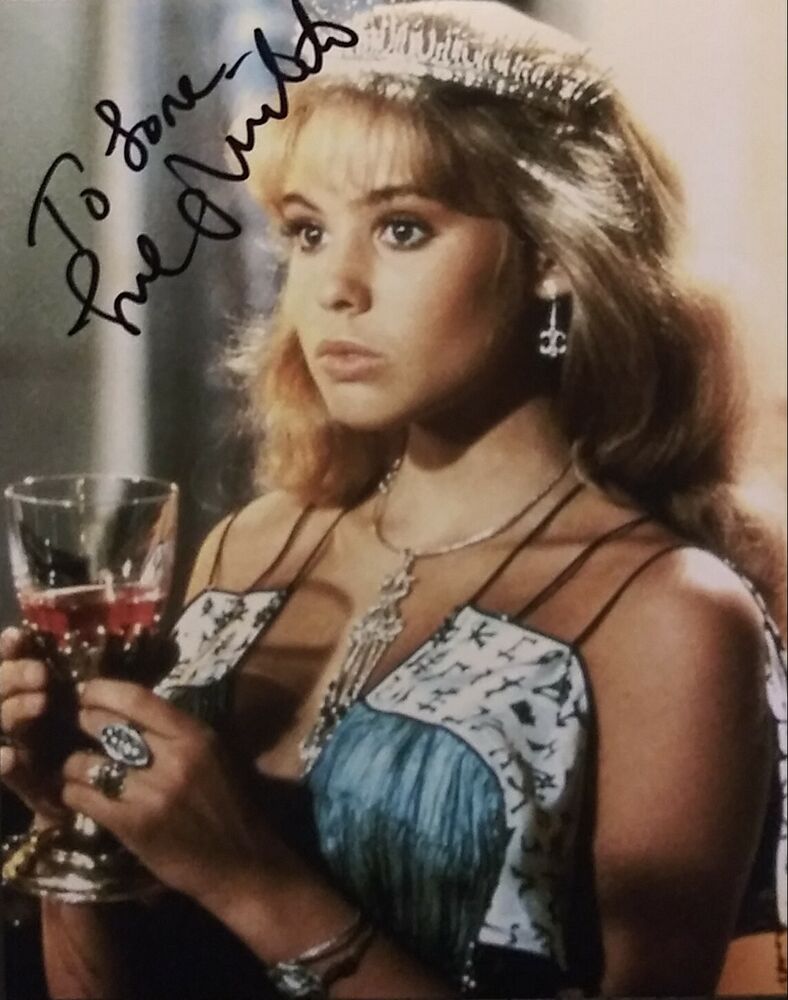 Olivia d'abo - Conan the Destroyer - signed 8 x 10