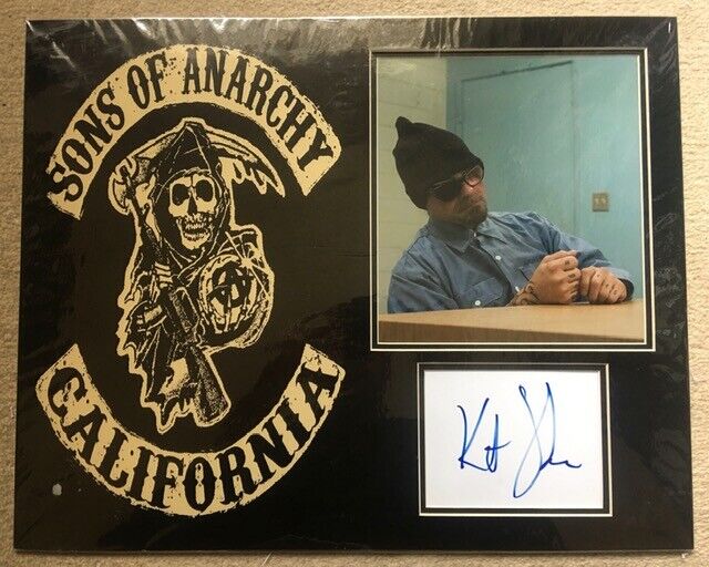 KURT SUTTER SIGNED SONS OF ANARCHY Photo Poster painting MOUNT UACC REG 242