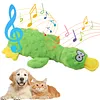 Cute Duck Dog Squeak Toys with Built-in Squeaker Puppy Teething Interactive Chewing Plush Toy for All Breed Sizes To Keep Them Busy