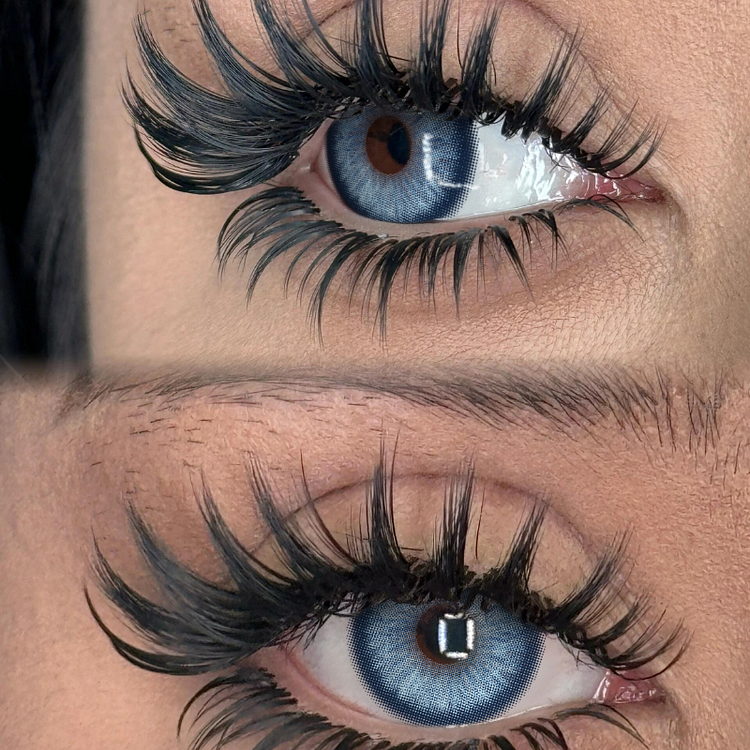 【PRESCRIPTION】 【1 DAY】 2 PCS | NAGINI Blue Colored Contact Lenses