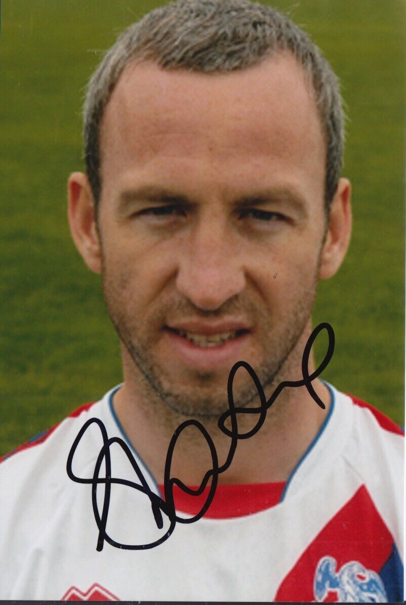 SHAUN DERRY HAND SIGNED 6X4 Photo Poster painting CRYSTAL PALACE FOOTBALL AUTOGRAPH 1