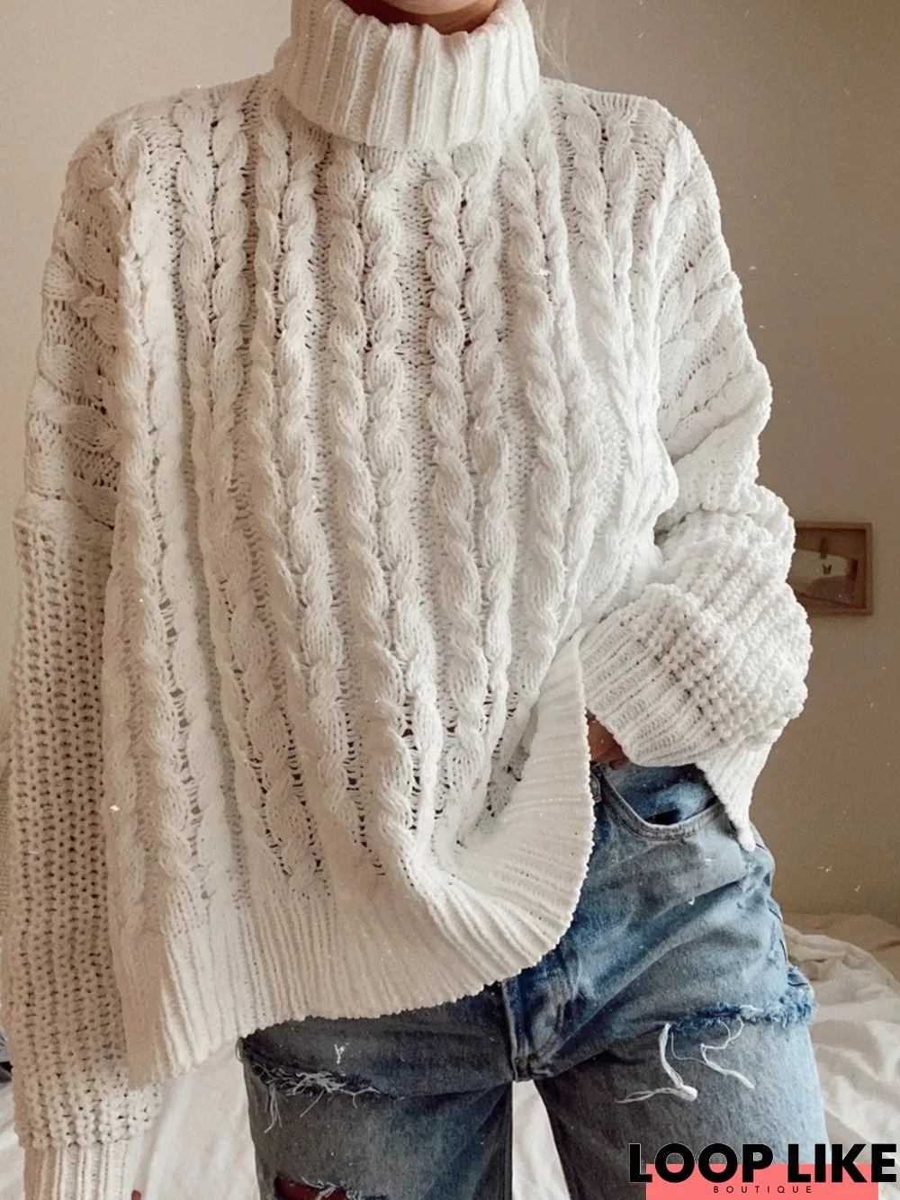 Casual Long Sleeve Sweater