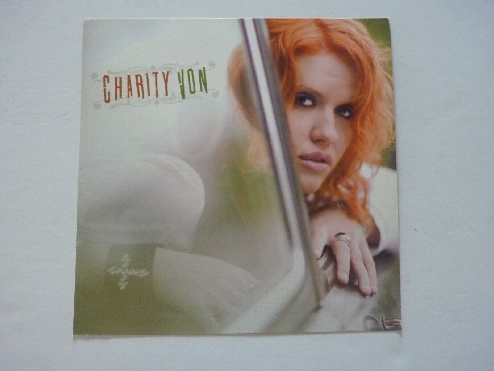 Charity Von LP Record Photo Poster painting Flat 12X12 Poster