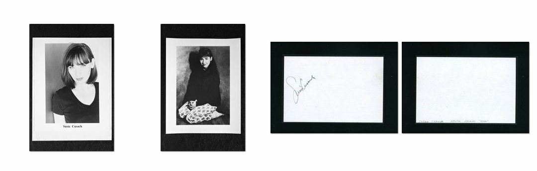 Susie Cusack - Signed Autograph and Headshot Photo Poster painting set