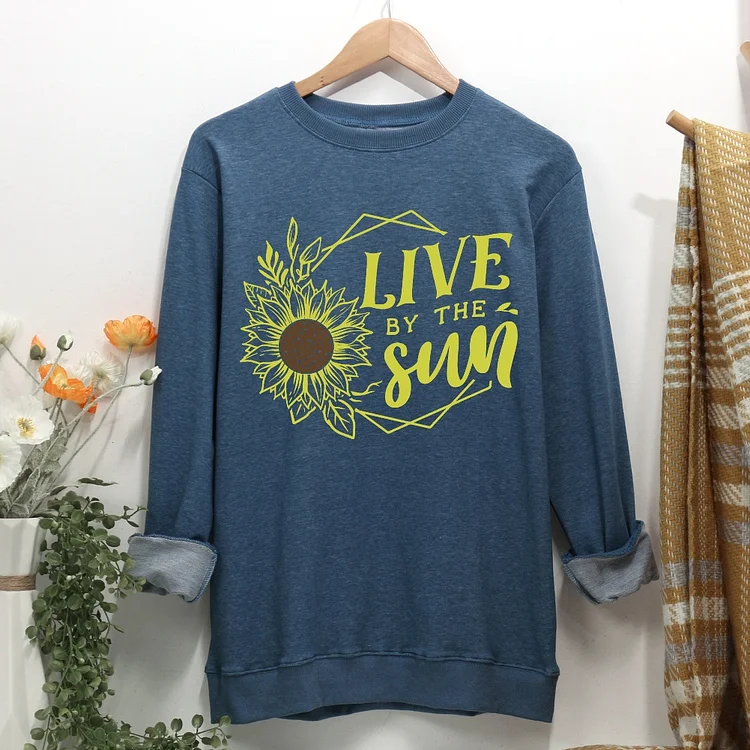 Womens discount sunflower sweatshirt