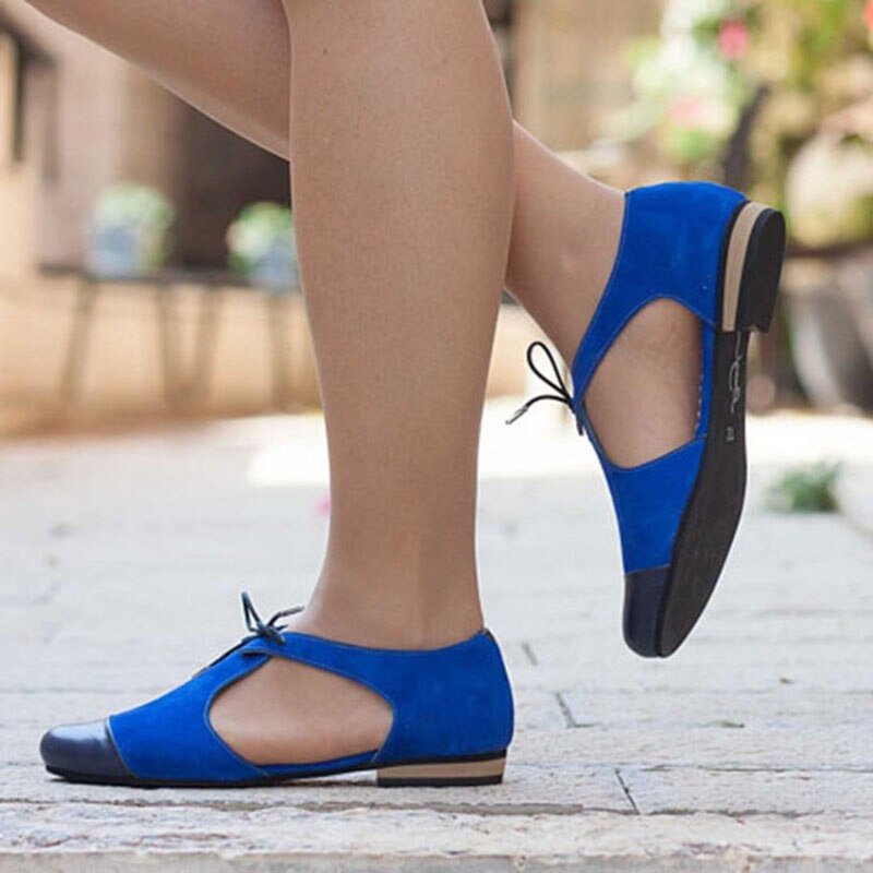 RIZABINA Women Flats Sandals New Fashion Casual Daily Shoes Women Summer Beach Lady Home Dress Footwear Size 35-43