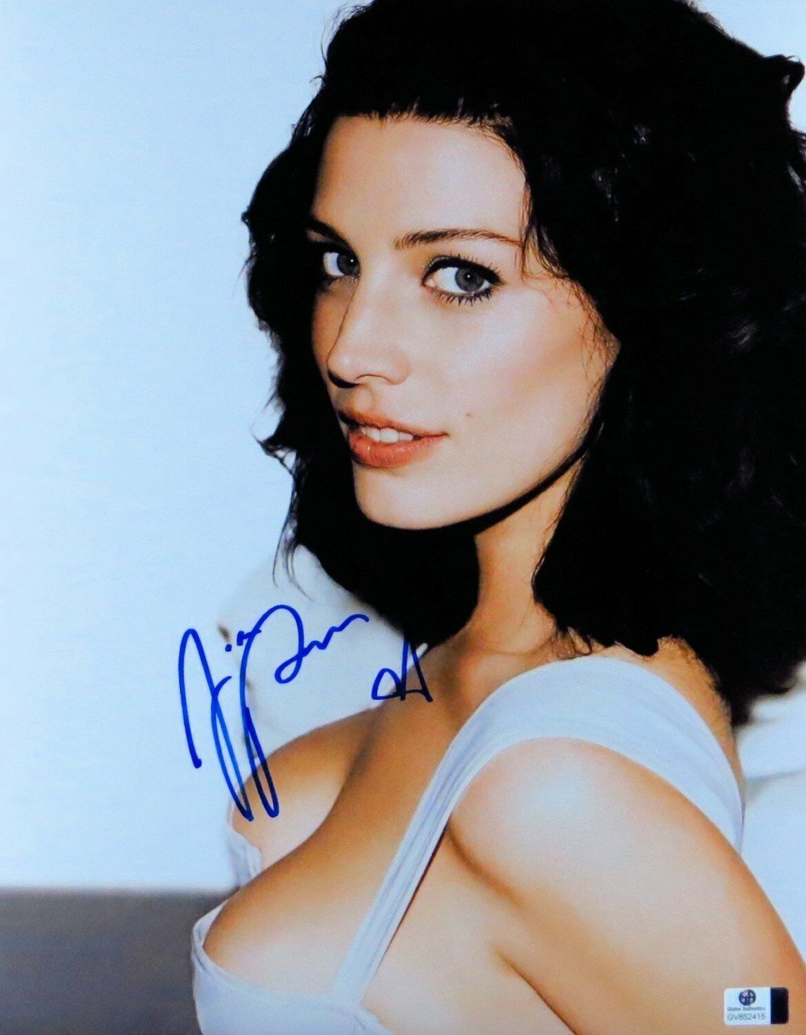 Jessica Pare Signed Autographed 11X14 Photo Poster painting Gorgeous Sexy Cleavage GV852415