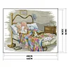 (Counted/Stamped) 14CT/11CT Old Married Couple - Cross Stitch 44*36cm/17.32*14.17in(Brand)