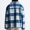 Men's Plaid Fleece Jacket