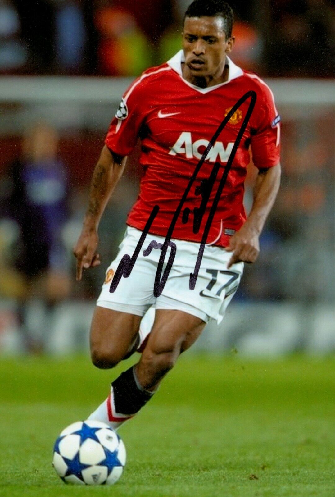 Luis Nani Signed 6x4 Photo Poster painting Manchester United Portugal Autograph Memorabilia +COA