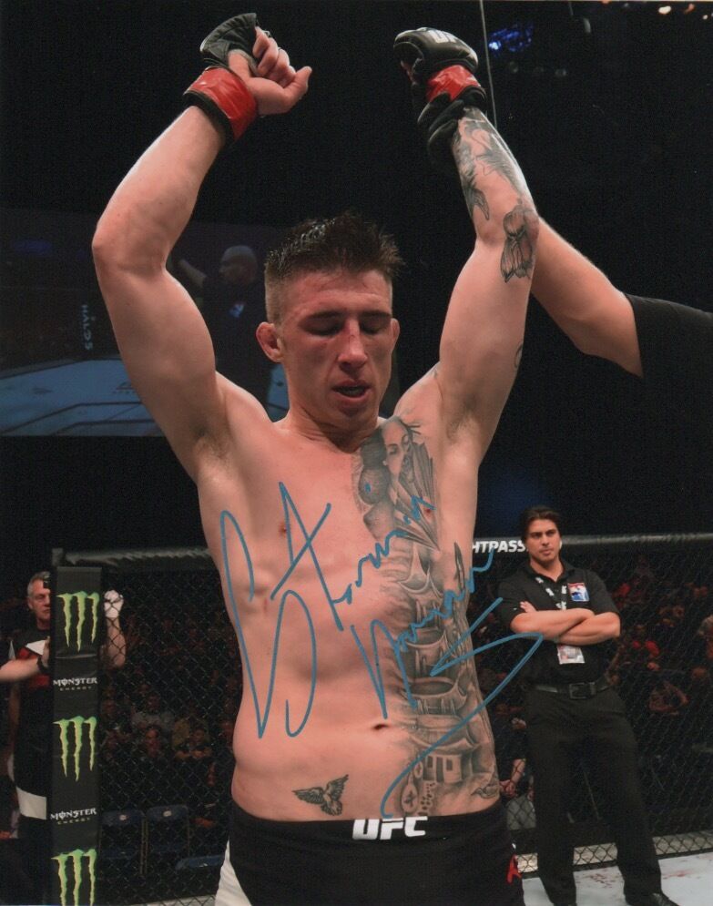 UFC Ultimate Fighting Norman Parke Signed Autographed 8x10 Photo Poster painting COA