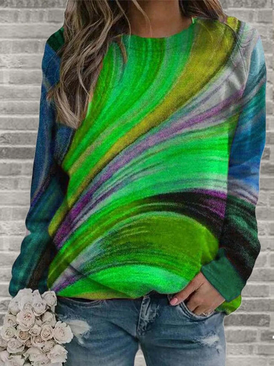 Crew Neck Tops