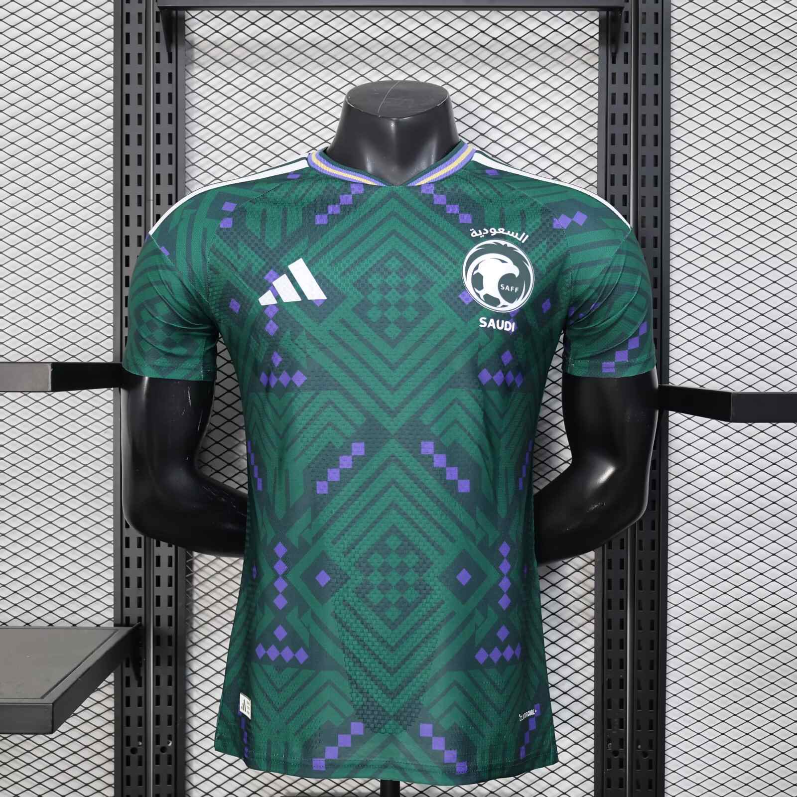 2026 Player Version Saudi Arabia National Team Home Football Jersey（The player version jersey is a bit tight, please pay attention to the size selection）
