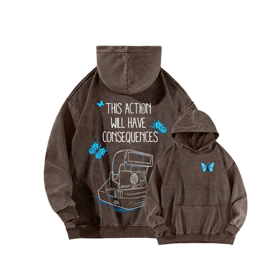 Life Is Strange Unisex Washed Hoodie 2601014422