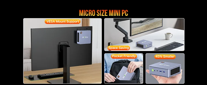 【32GB換装】GMKtec G6 Ryzen3 5425U ミニPC Amazon.co.jp: GMKtec ミニPC AMD Ryzen 3 5425U (4C/8T 最大4.10GHz