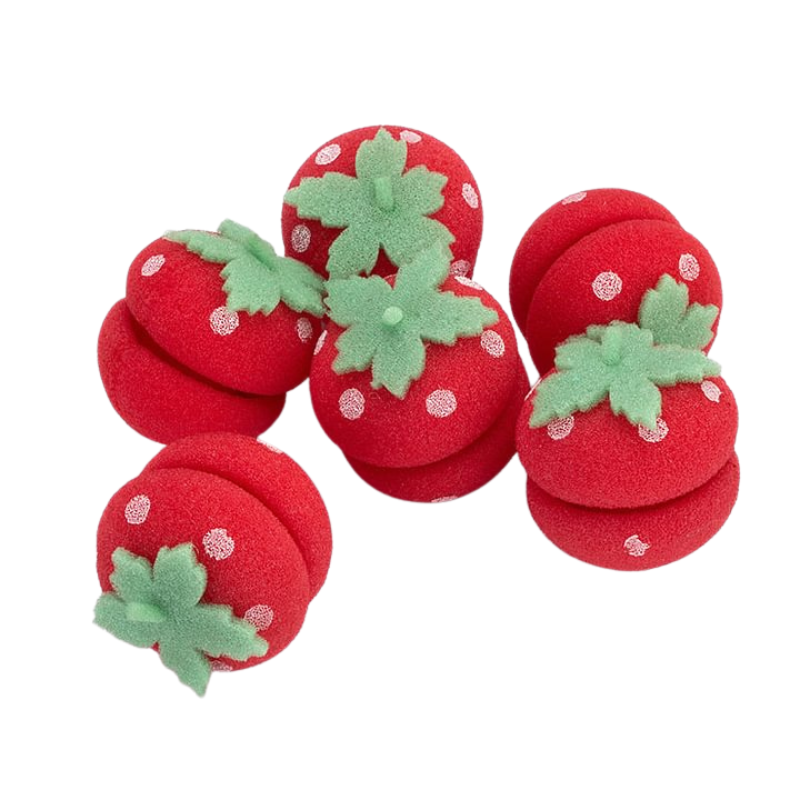 Strawberry Shape Magic Hair Curlers