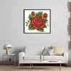 Rose - 9CT Partial Beaded Cross Stitch Kit(27x24cm)