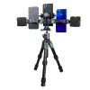 All-metal aluminum alloy universal panoramic rotation 360° adjustable ball head live tripod bracket universal expansion mobile phone camera SLR micro single fixed seat