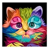 Diamond Painting -DIY Round Drill Cat