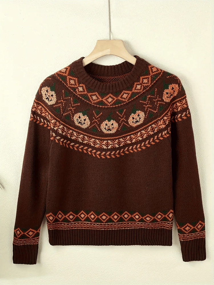 Unisex Casual  Halloween Casual Sweater artswardrobe