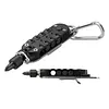 Mini Multi-Tool Set Multifunctional Screwdriver with LED EDC Keychain Shape Screwdrivers Wear Resist Stainless Steel Phillips Screwdriver For Daily Life And Outdoor Activities