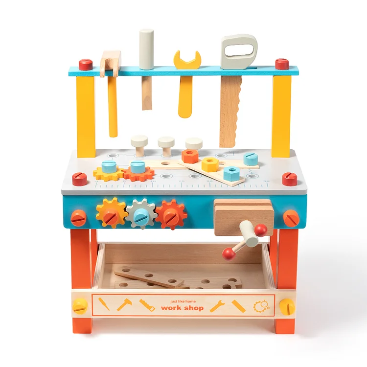 ROBUD Wooden Play Kitchen Playset for Kids WG194