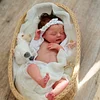 [Heatbeat Coos and Breath] 20" Lifelike Reborn Painted Hair Girl Baby Doll Named Swlear, Gifts For Kids - RBBI-Myrebornbabydoll® Myrebornbabydoll®