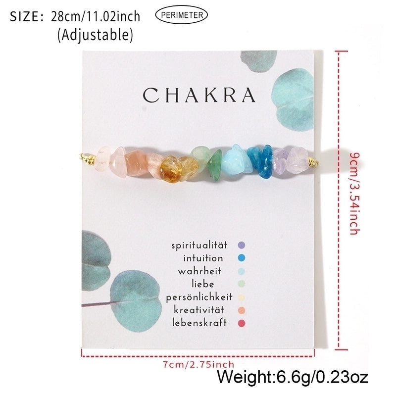 Casual Streetwear Geometric Semi-precious Stone Natural Stone Bracelets In Bulk