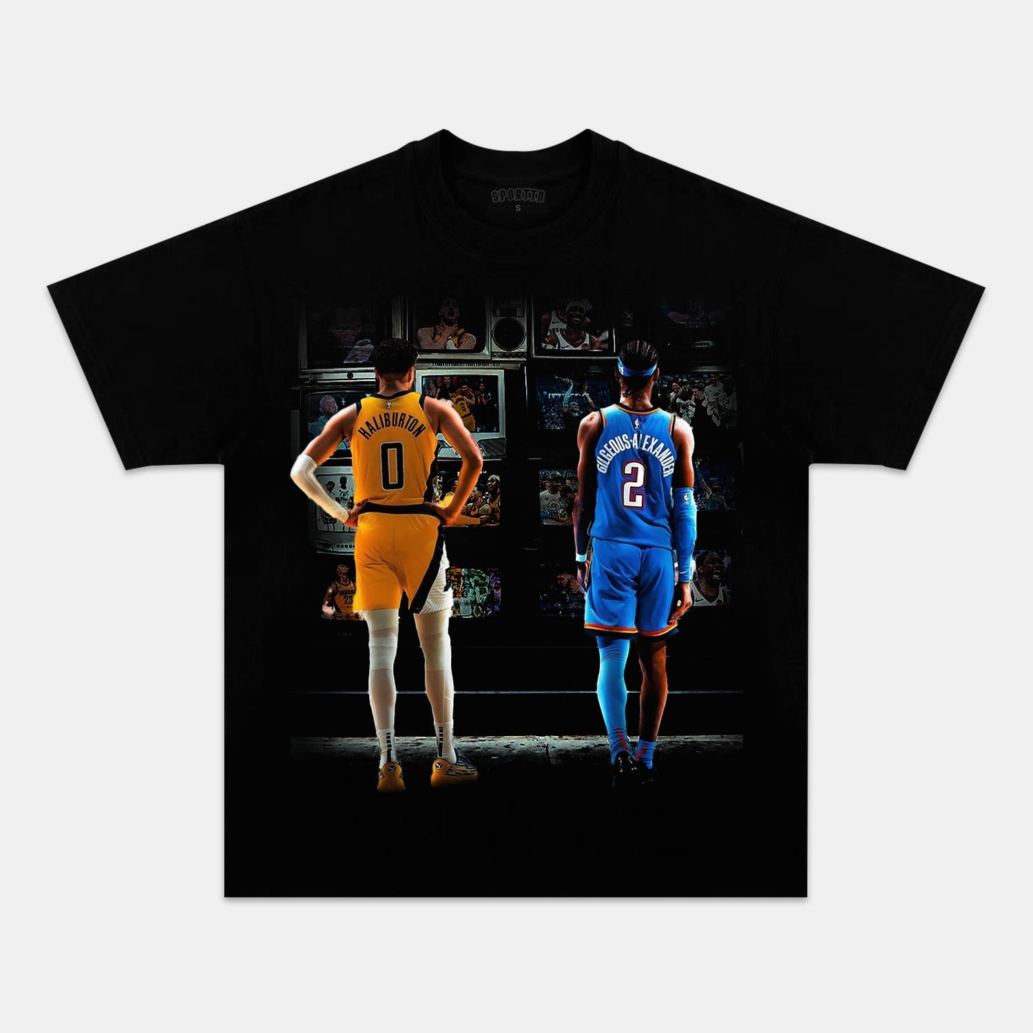 INDIANA PACERS VS OKLAHOMA CITY THUNDER TEE 6.6