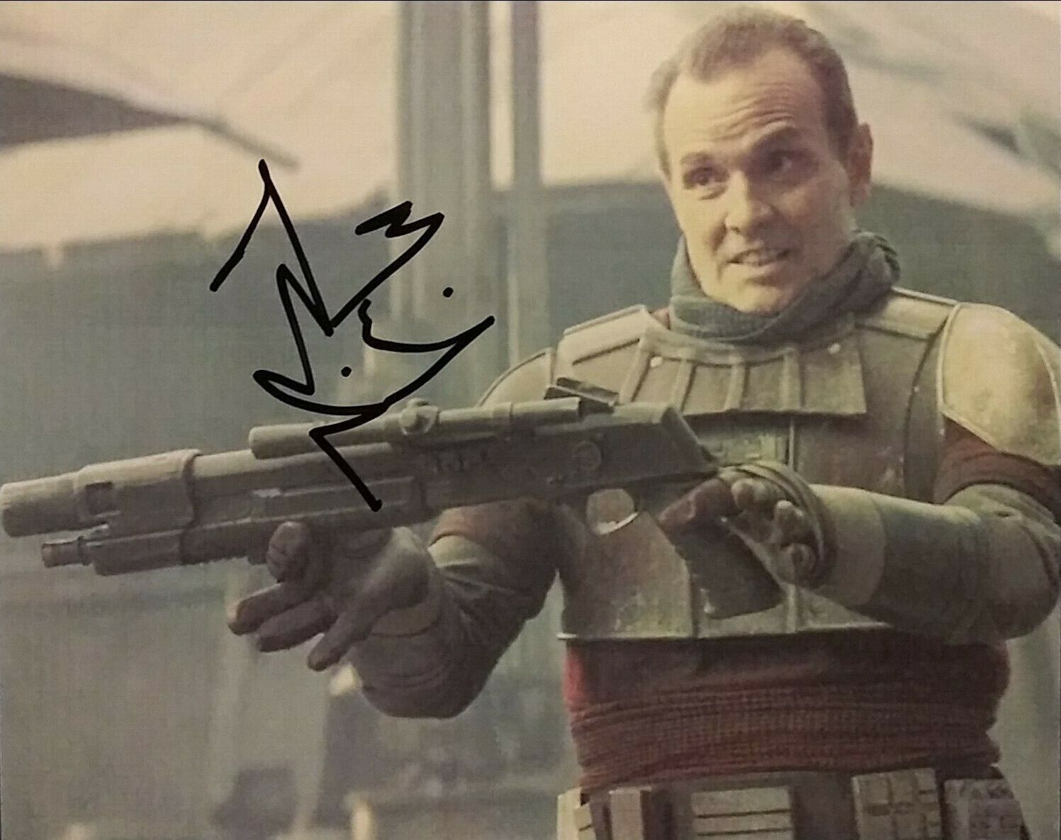 Michael Biehn signed - Mandalorian - 8 x 10