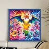 Pokémon-11CT Stamped Cross Stitch 40*40cm/15.75*15.75in