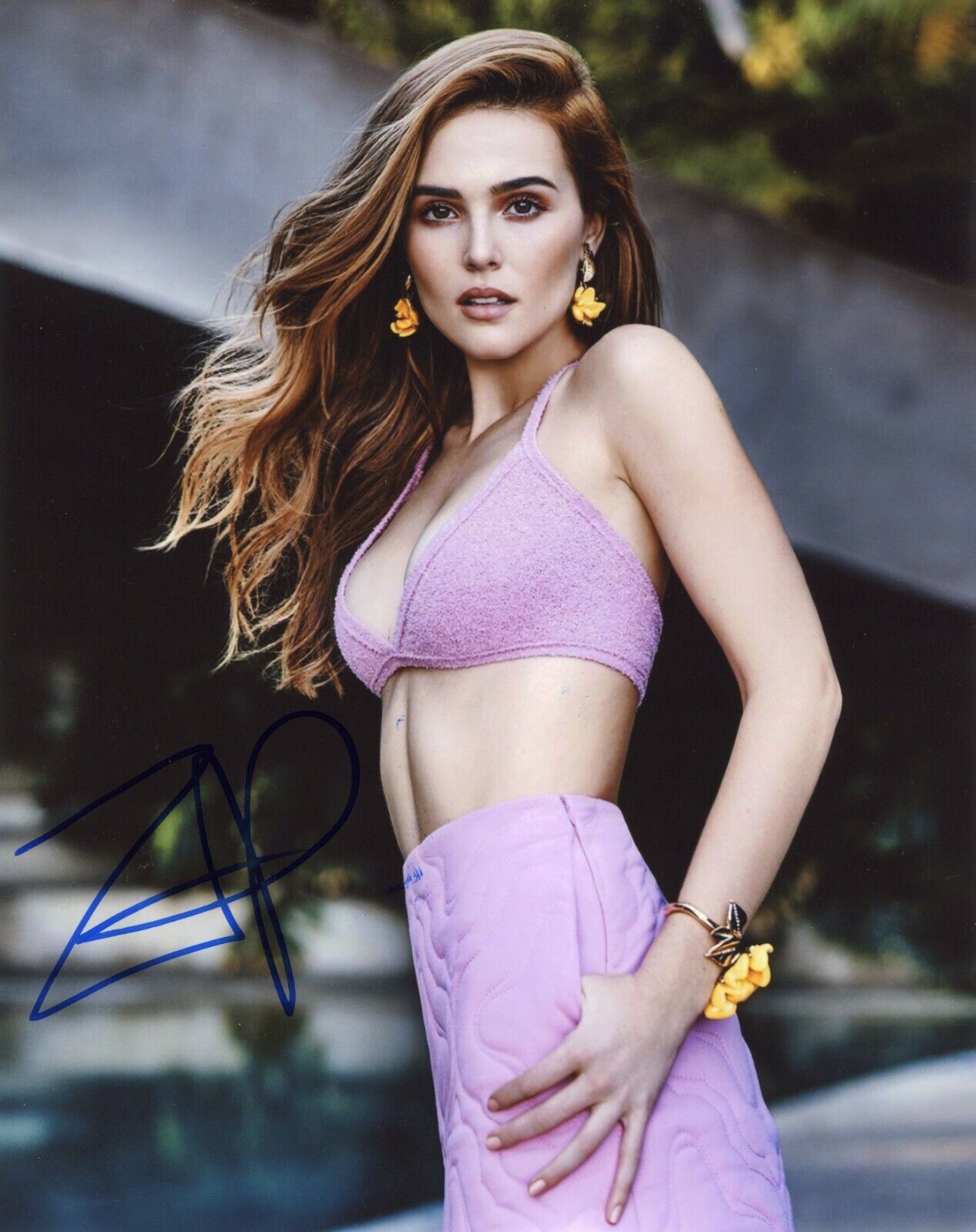 ~ ZOEY DEUTCH Authentic Hand-Signed SEXY - WHY HIM?