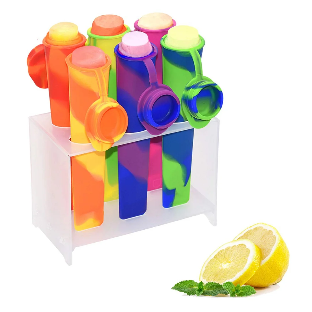 Silicone Ice Pop Molds 