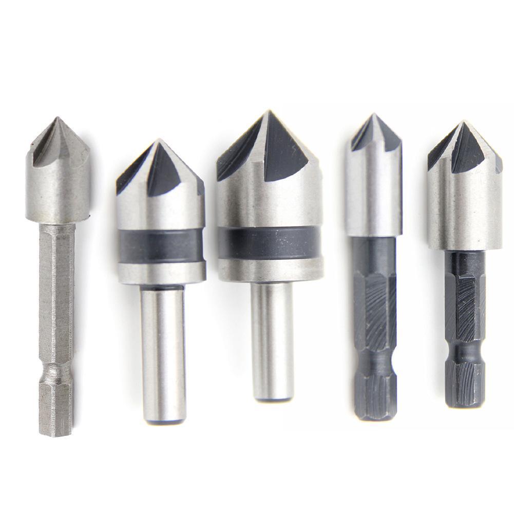 

HSS 82 Degree Angle Chamfer Chamfering Cutter Countersink Drill Bit Set, 501 Original