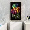 >SALE<5D DIY Full Round Drill Diamond Painting Rose Kit Home Decoration Art Craft