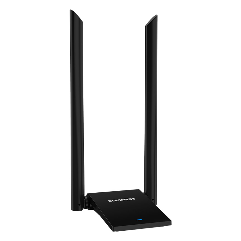 

COMFAST 1300M USB WiFi Network Card 2 Antenna 2.4+5.8GHz Wireless Adapter, 501 Original