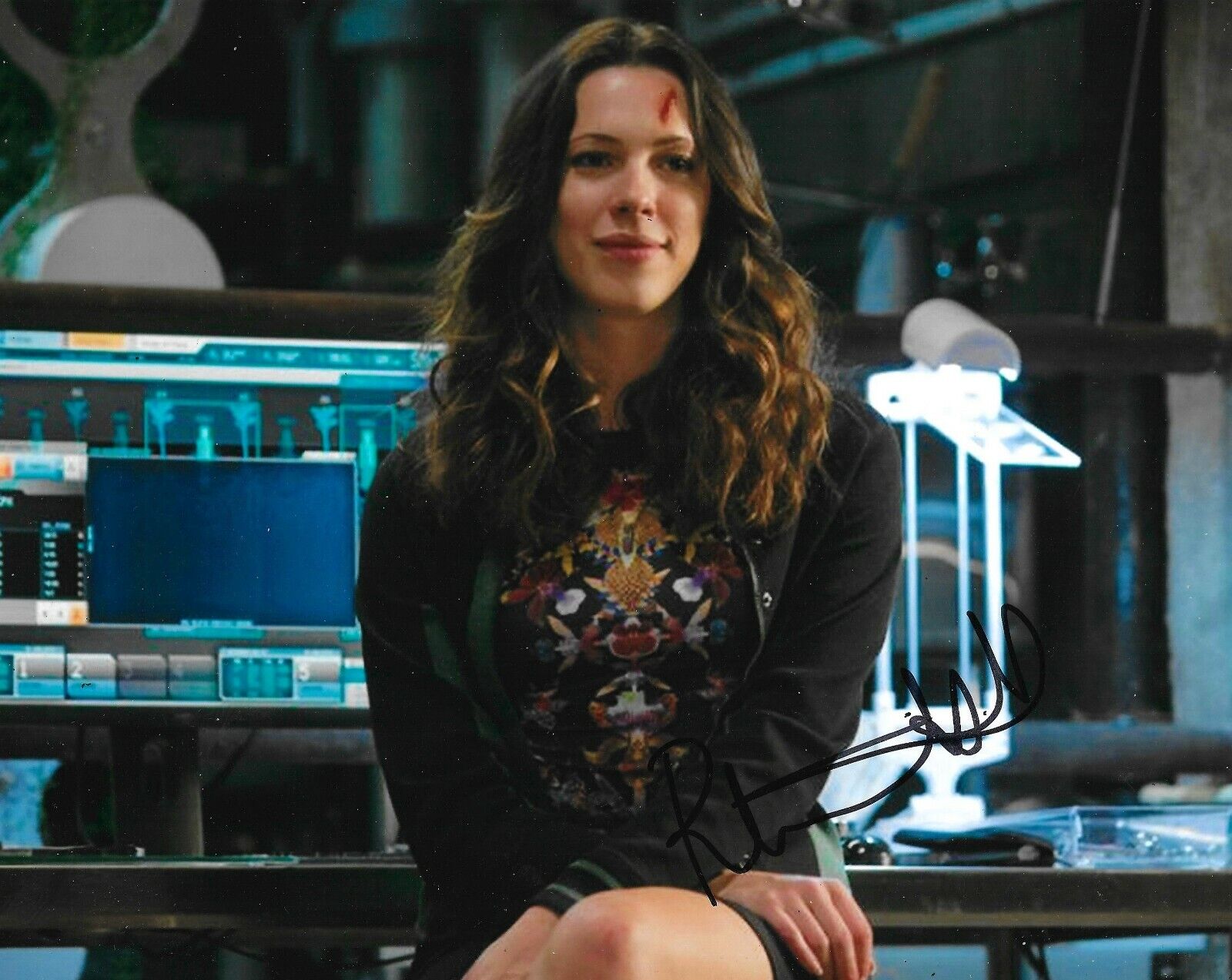 Rebecca Hall Signed Iron Man 3 10x8 Photo Poster painting AFTAL