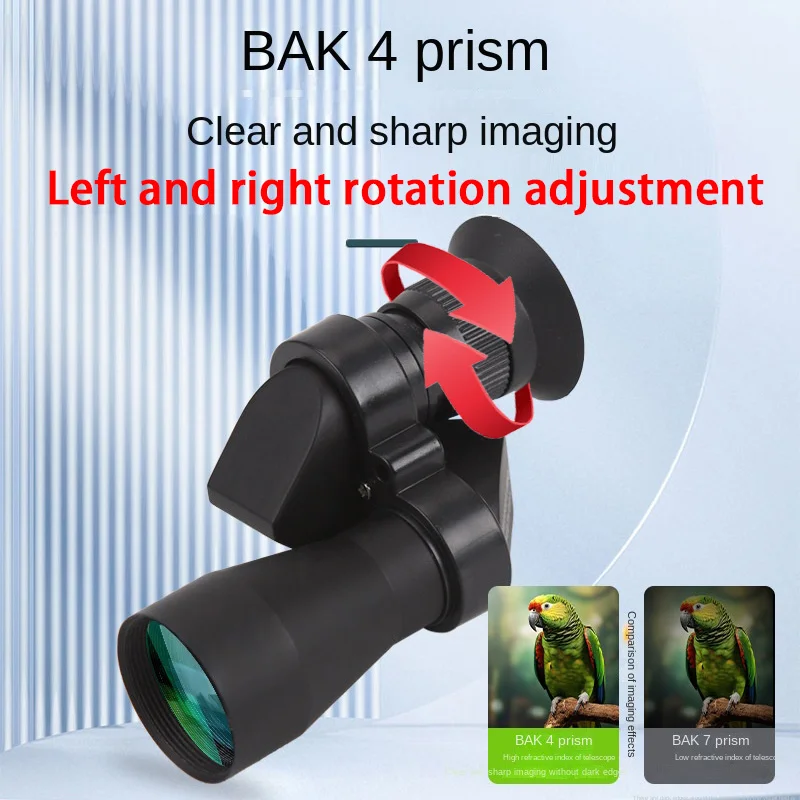 Likron Watches Likron Portable High-Definition Monocular Telescope - All-Optical Lens with High Magnification Zoom for Hun...