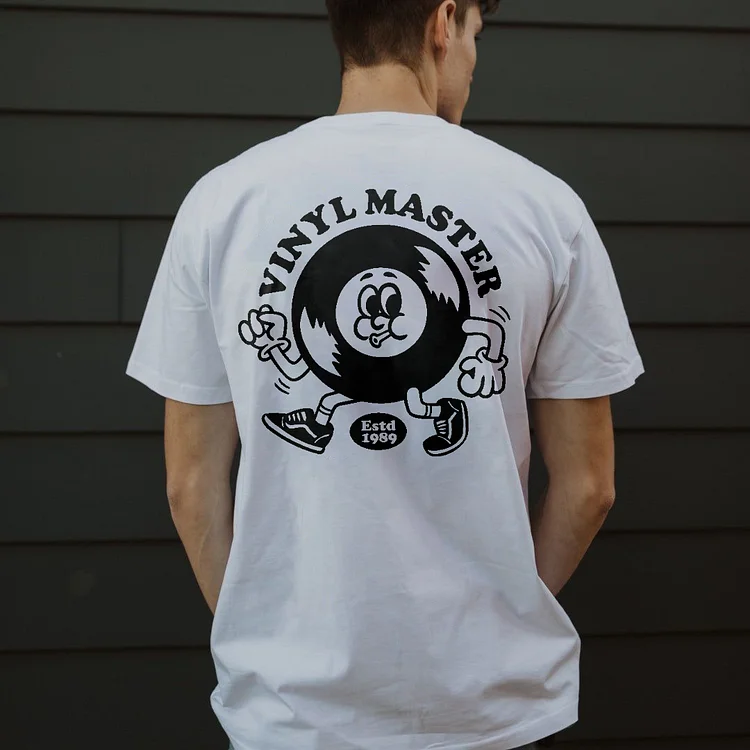Vinyl Master Estd 1989 T-shirt