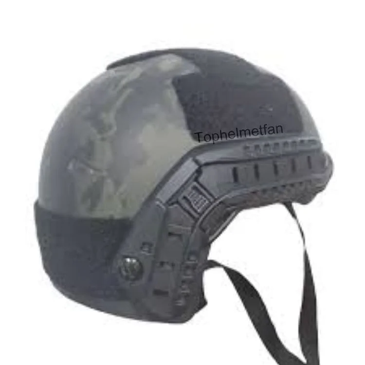 Tophelmetfan Fast Military Tactical Helmet Camouflage L110 NIJ Level ...