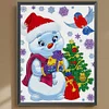 Diamond Painting-DIY Crystal Rhinestone Snowman
