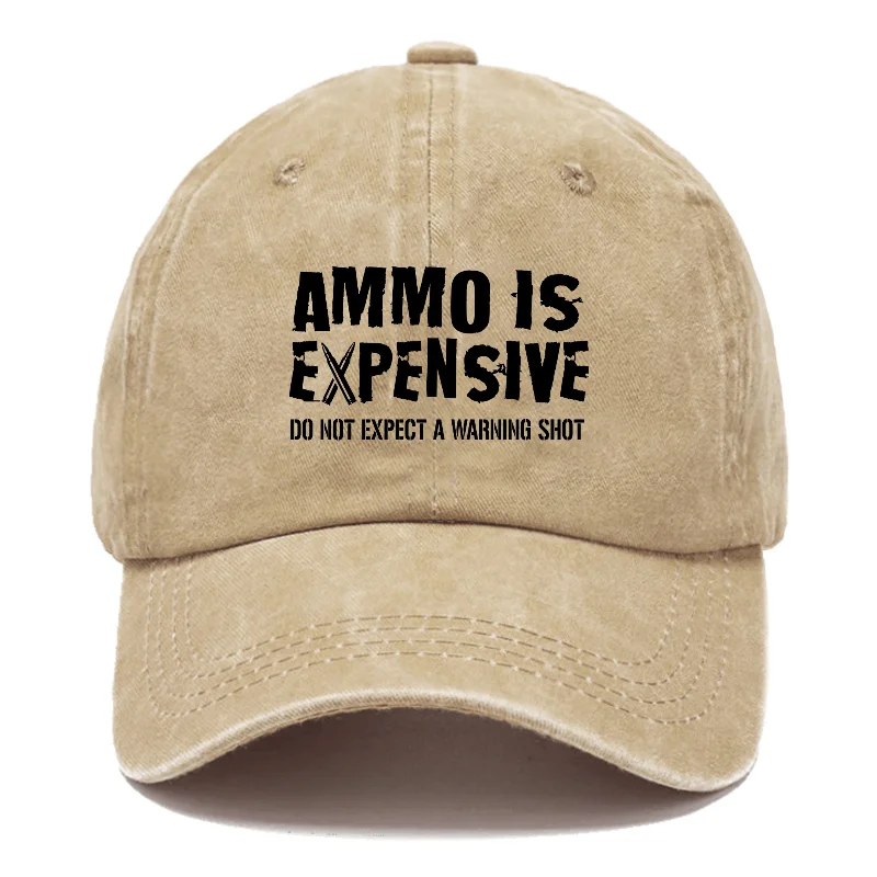 Ammo Is Expensive Do Not Expect A Warning Shot Sarcastic Hats ctolen