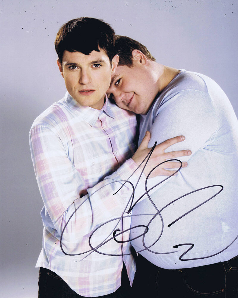 James Corden HAND SIGNED Gavin & Stacey 10x8 Photo Poster painting AFTAL