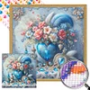 Blue Still Life - Round AB Drills Diamond Painting(45x45cm)